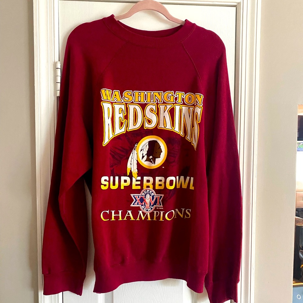 Original 1992 Washington Redskins Super Bowl championship sweatshirt EUC